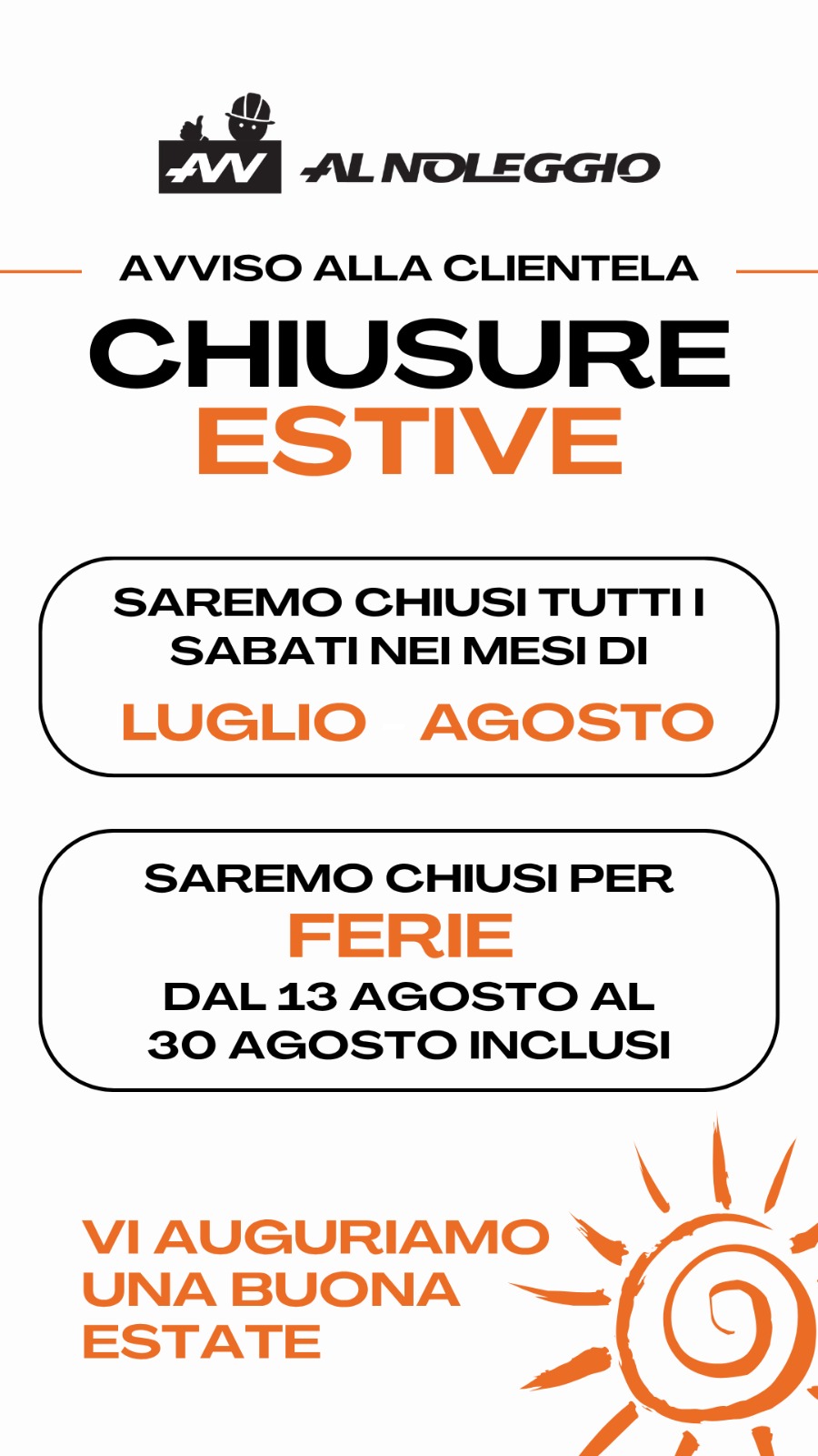 Al Noleggio Chiuso per Ferie.
