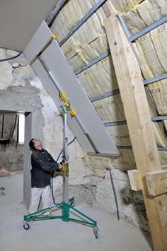 lzalastre robusto per installazione di cartongesso con carico massimo 65 kg 