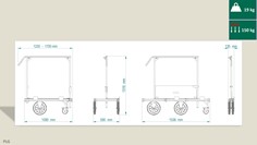 Trasporta Materiali con Facilità - Noleggio e Assistenza a Pordenone Ricevi il servizio di noleggio e assistenza per il carrello di trasporto a Pordenone. Con una capacità di carico elevata e sicurezza integrata, è l'alleato perfetto per il cantiere.