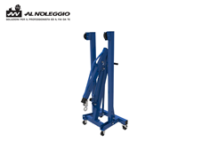 Gru idraulica da officina 