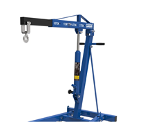 Gru officina con braccio regolabile 