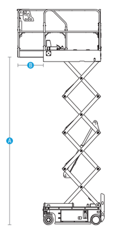 Noleggio Piattaforma semovente elettrica a pantografo 7.6 metri, versatile e compatta a Oderzo La piattaforma semovente elettrica a pantografo 7.6 metri è una macchina versatile e compatta, ideale per una vasta gamma di applicazioni. È dotata di una portata di 230 kg e di una cesta spaziosa e confortevole.