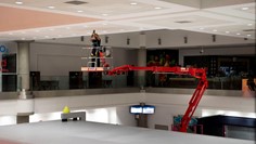 Piattaforma cingolata ragno sbraccio 10mt 