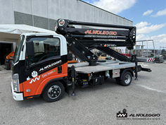 piattaforma autocarrata 22mt al noleggio 