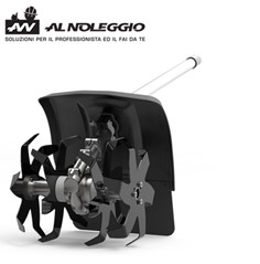 Decespugliatore multifunzione con motore brushless e attacco zappatrice per lavori di terra 