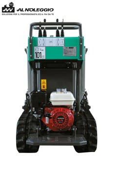 Minidumper con pala autocaricante e peso macchina di 345 kg 