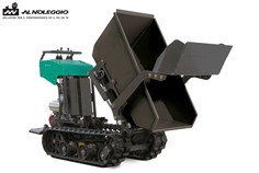 Minidumper con larghezza sottocarro di 690 mm per terreni difficili 
