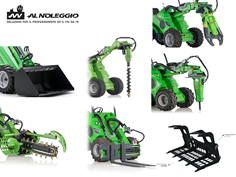 minipala con 7 accessori 