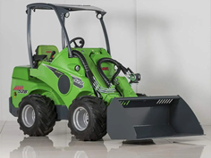 Minipala per lavori in giardino 