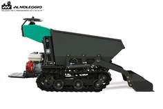 Motocarriola per pendenze importanti con velocità di trasferimento 0-2,5 km/h 
