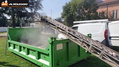 Nastro trasportatore con presa elettrica e cavo di alimentazione incluso 