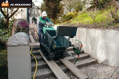 Motocarriola a noleggio con carico operativo di 500 kg 