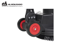 Dettaglio spazzola monospazzola 