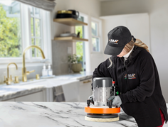 Monospazzola in lavorazione marmo 