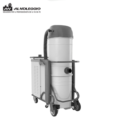 Aspiratore industriale trifase con elevata portata d'aria 
