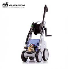 Idropulitrice compatta ad acqua fredda 230V con avvolgitubo 