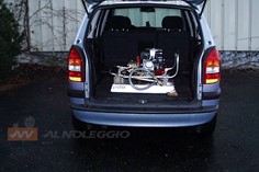 Idropulitrice pieghevole per un facile trasporto 