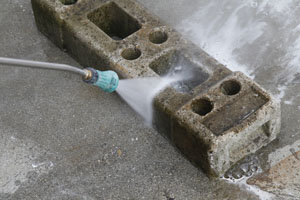 Idropulitrice potente per pulizie profonde all’aperto 
