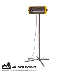 Riscaldatore elettrico ad infrarossi Hall 1500 con asta regolabile 