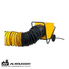 Generatore d'aria calda B18 EPR con collegamento a tubo flessibile 