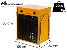 Riscaldatore B22 EPB portatile e facile da trasportare 