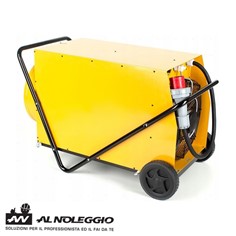 Generatore di calore B30 EPR facile da spostare con grandi ruote 