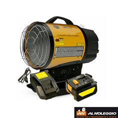Riscaldatore a gasolio ad infrarossi ibrido DC 61 per noleggio a Treviso. Noleggia il riscaldatore a gasolio ad infrarossi ibrido DC 61 a Treviso per riscaldare rapidamente e in modo efficiente oggetti, corpi o pareti all'interno e all'esterno. 