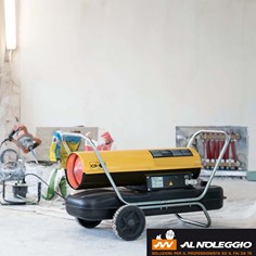 Riscaldatore d'aria a gasolio a riscaldamento diretto - bassa pressione B 150 per attività industriali a Venezia Il riscaldatore d'aria a gasolio a riscaldamento diretto - bassa pressione B 150 è la soluzione ideale per il riscaldamento di ambienti industriali a Venezia.