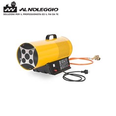 Riscaldatore d'aria diretto a gas per calore istantaneo in cantieri e magazzini 