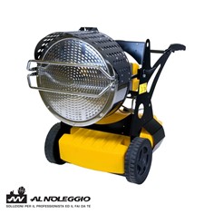 Riscaldatore a infrarossi XL 9SR inclinabile e con carrello 